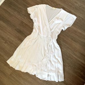 White M Wrap Altar’d State Dress!